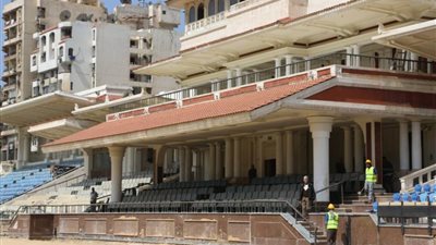 وزير الرياضة: ستاد الإسكندرية يتجمل لاستضافة دوري أبطال العرب