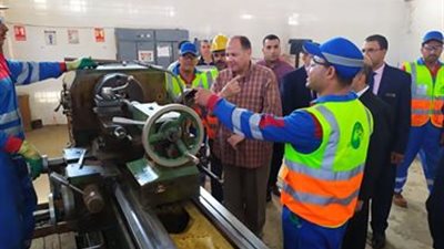 إعادة تدوير الكهنة الناتجة من خطوط مياه الشرب القديمة لصيانة الشبكة