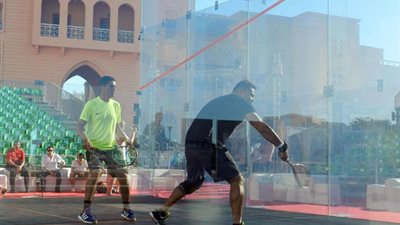 56 لاعبا يشاركون في بطولة الجونة الدولية للإسكواش