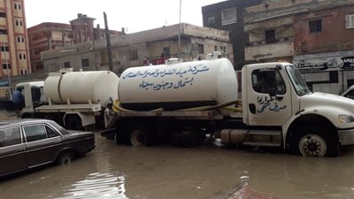 مياه شمال سيناء: نزحنا أكثر من 10 آلاف متر مكعب من الأمطار