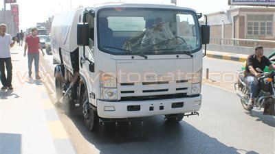 مكنستان آليتان لتنظيف شوارع شبين الكوم