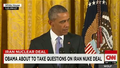 بالفيديو.. أوباما يدافع عن الصفقة النووية مع إيران.. الرئيس الأمريكي يؤكد منع حرب كبرى بالمنطقة.. على طهران أن تختار بين الحرب والاتفاق.. ويحملها مسئولية تسليح حزب الله وميليشيات سوريا