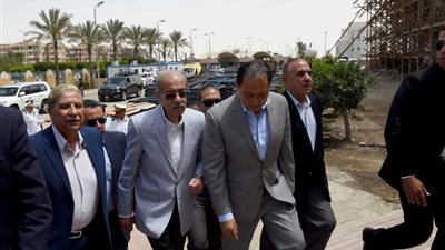 رئيس الوزراء يتفقد مشروع تطوير محطة سكة حديد بورسعيد