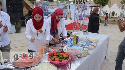 بالصور..انطلاق فعاليات الموسم الأول لمهرجان المكرونة بالباشميل