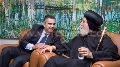 السفير المصري بكندا يستقبل الأنبا أكليمنضس ووفدًا كنسيًا