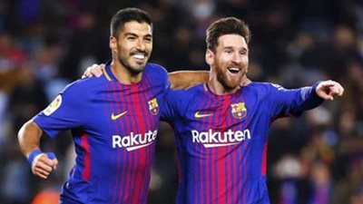 ميسي وسواريز يقودان هجوم برشلونة أمام إشبيلية في نهائي الكأس