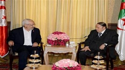 الرئيس الجزائري يستقبل راشد الغنوشي