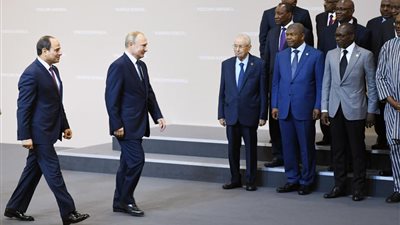 35 صورة ترصد نشاط السيسي في قمة روسيا - أفريقيا بسوتشي