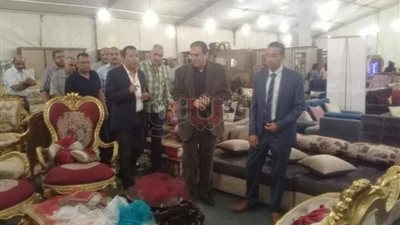 محافظ الأقصر يفتتح معرضا للأثاث الدمياطي (صور)