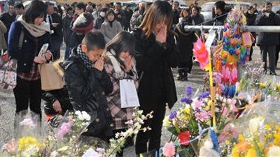 إحياء الذكرى السنوية الثانية لزلزال اليابان