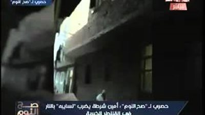 «الغيطي» يعرض فيديو لأمين شرطة يطلق النار على زوجته وشقيقها