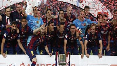 برشلونة يتوج بكأس إسبانيا بخماسية في مرمى إشبيلية (فيديو)