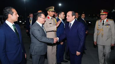 4 صور ترصد مغادرة السيسي روسيا