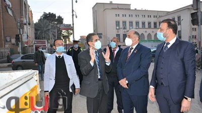 محافظ الغربية يتفقد تطوير ميادين المحطة والسيد البدوي وكورنيش طنطا