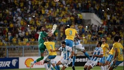 بيراميدز يتعادل مع الإسماعيلي 1/1 في الشوط الأول بالدوري