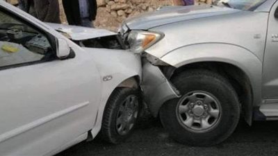 إصابة 14 شخصا بحادث تصادم سيارتين على طريق الإسكندرية - القاهرة الصحراوي
