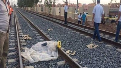 مصرع شابين أسفل عجلات قطار في القليوبية