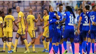 التشكيل الرسمي لموقعة السوبر السعودي بين الهلال والنصر
