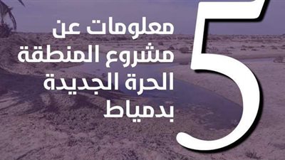 5 معلومات عن مشروع المنطقة الحرة الجديدة بدمياط| إنفوجراف