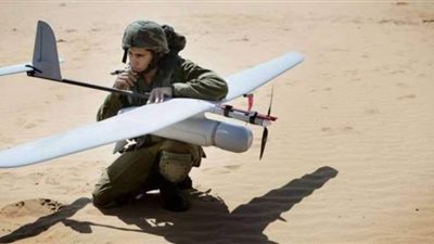 سقوط طائرة مسيرة إسرائيلية في شمال قطاع غزة