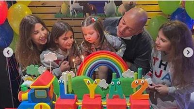 نانسي عجرم تحتفل بعيد ميلاد ابنتها 