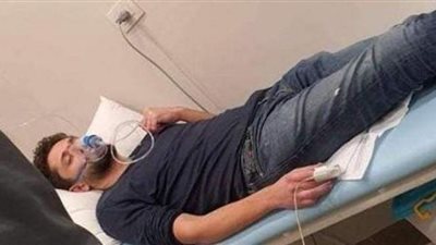 نقل «كريم محمود عبد العزيز» للمستشفى إثر أزمة صحية | صور