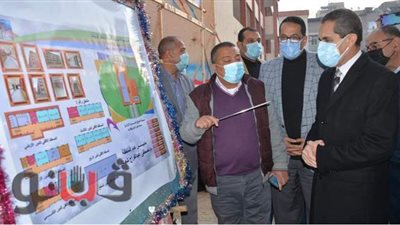 محافظ الغربية يفتتح المدرسة الابتدائية الحديثة بكفر الزيات | صور