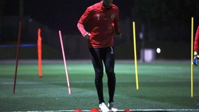 الأهلي في المونديال| مران بدني وفني قوي لحراس المرمى