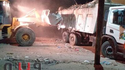 رفع ١٥٠ طن قمامة في حي ثالث الإسماعيلية | صور