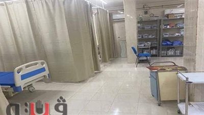 تشميع معمل وصيدلية داخل منشأة صحية 