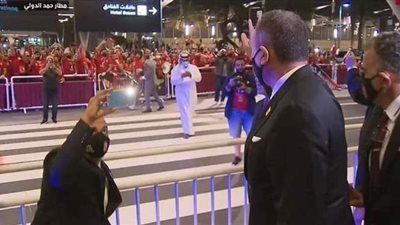 خالد مرتجي: دموعي نزلت لحظة استقبال الجماهير لبعثة الأهلي والهتاف للخطيب | فيديو