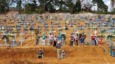 البرازيل تسجل 9 ملايين إصابة و225 ألف حالة وفاة بكورونا