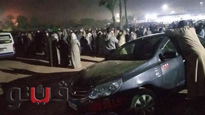 أهالي قرية المحروسة في وداع المخرج محمد عبد النبي l صور