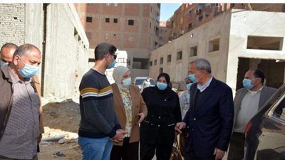 محافظ القليوبية يتفقد أعمال تطوير شارع أحمد عرابي