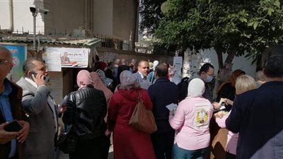 ازدحام بانتخابات البيطريين في القاهرة والجيزة رغم كورونا | صور