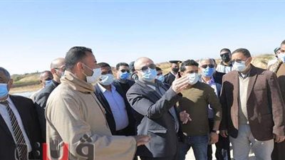 لمواجهة السيول.. انشاء 8 أحواض و8 سدود بمخر وادي سنور ببني سويف