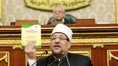إحالة بيان وزير الأوقاف للجان المختصة بالبرلمان