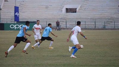75 دقيقة.. الزملك يتقدم على المحلة بهدف فرجاني ساسي