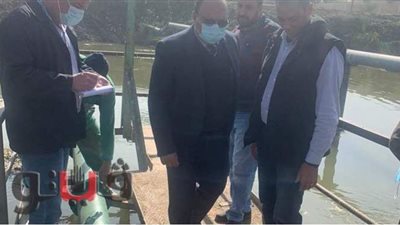 رئيس مياه القناة يتفقد رفع كفاءة محطة المنايف | صور