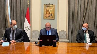 شكري: نتمسك بضرورة التوصل لاتفاق ملزم حول ملء وتشغيل سد النهضة