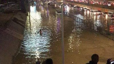 شلل مروري بمحور 26 يوليو بسبب كسر ماسورة مياه.. وجهاز أكتوبر: الإصلاح خلال ساعات