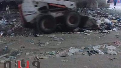 زراعة 44 عمود إنارة ورفع 600 طن قمامة من أبوحماد بالشرقية