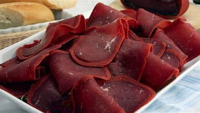 طريقة عمل البسطرمة في البيت من مطبخ الشيف آسيا