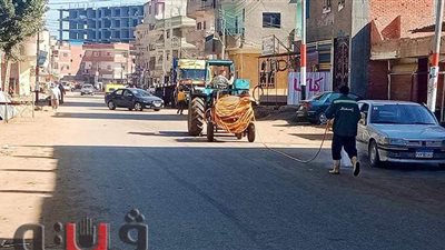 حملات لرفع الإشغالات بمراكز كفر الشيخ