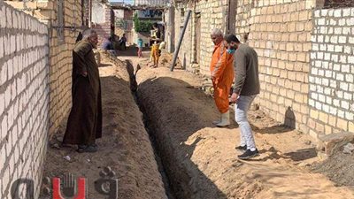 بدء إحلال وتجديد شبكات المياه القديمة في قرى الإسماعيلية