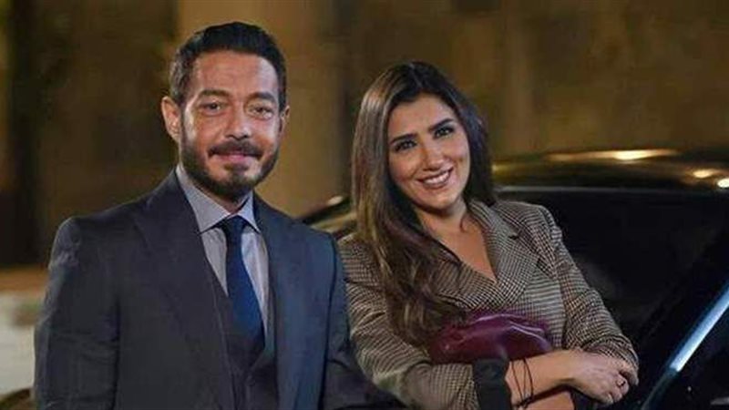 أحمد زاهر ومي عمر
