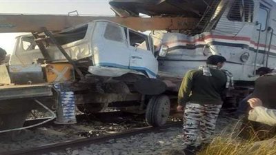 السكة الحديد تكشف تفاصيل حادث قطار أسيوط