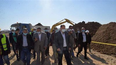 محافظ أسيوط يتفقد التوسعات بمحطة معالجة الصرف الصحي بالحبايشة