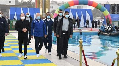 بسام راضي يستعرض تفاصيل تفقد الرئيس السيسي للكلية الحربية | صور