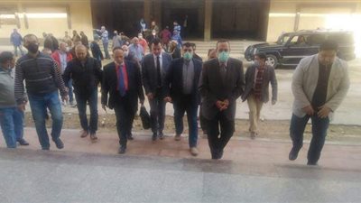 محافظ شمال سيناء يتفقد قصر ثقافة العريش تمهيدا لافتتاحه